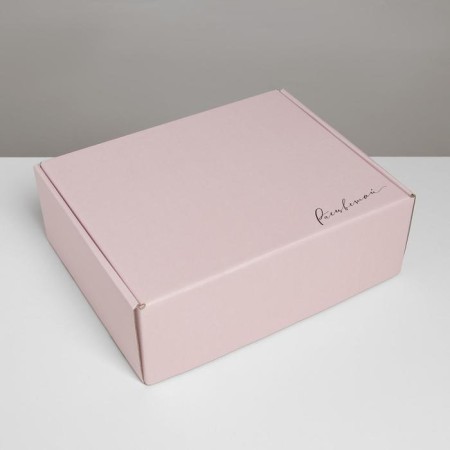 Gift folding box, packaging, "pink", 27 x 21 x 9 cm-1