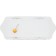 Constance tray, decor "Gray ornament, platinum layout", 39 cm