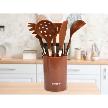 A set of kitchen accessories Oursson Color Helpers SA3305SM/BR-5