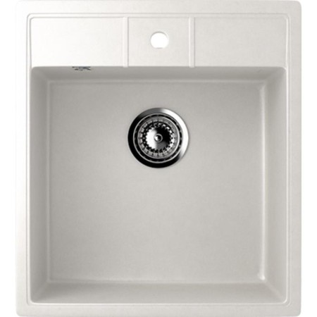 Kitchen Washing Ulgran U406-341, 500x445 mm, ultra-white color