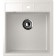 Kitchen Washing Ulgran U406-341, 500x445 mm, ultra-white color