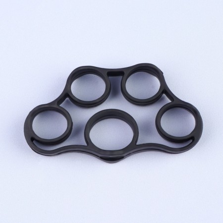 Massage for the development of hands and fingers, 8 × 4 × 1.5 cm, black color-3