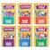 Sheets - dividers for portfolio for graduation "School subjects", 6 sheets, A4