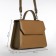 Women's bag Textura, messenger, medium size, brown color