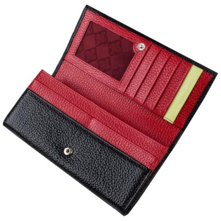 Wallet, black color, Mumi series-1