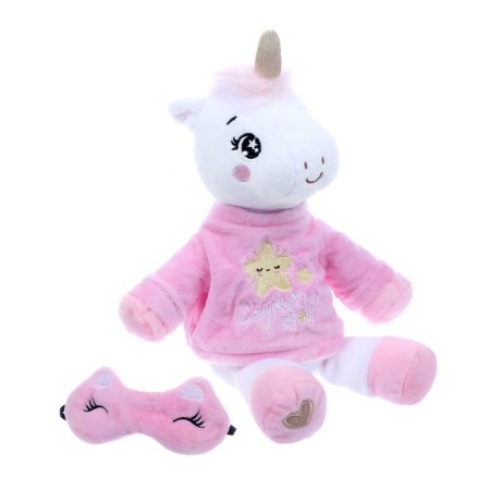 Soft toy "Unicorn in pajamas", 21 cm-1