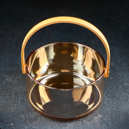 Ice bucket glass "Caillin", 2.6 l, 20 × 10.5 cm-1