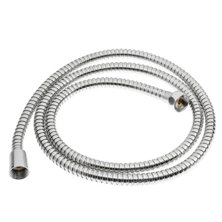 Shower hose Haiba HB45, in a single braid, chrome