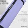 Fitness and yoga mat, 183x61x0.6 cm, gray/purple color