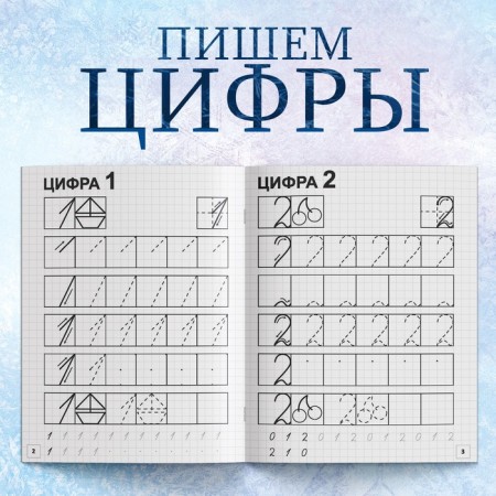 Records "Writing the numbers", 20 pages, a5, cold heart-2