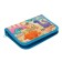 School pencil case with zipper, fabric 13 x 19.5 cm "dinosaurus", 1 section