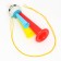 Dudka fan children's "Horn - football", plastic, 19 cm, mix