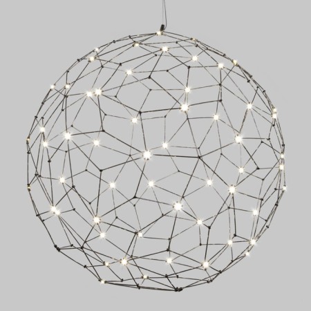 Squirrel Bogate’s Aliote 453/1, LED, 30 W, 4000K, 2403LM, 800x800 mm, Black Pearls-1