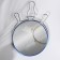 The desktop mirror is a suspended “circle”, bilateral, with an increase, D mirror surface 18.5 cm, color mix
