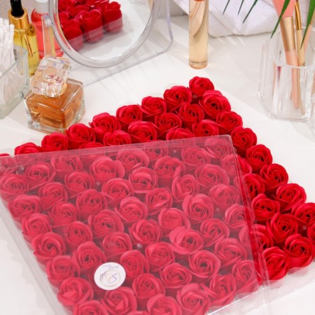 Soap rose, red