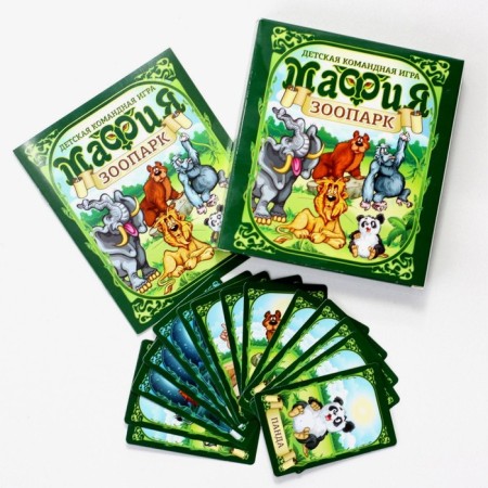Board card game "Mafia Zoo"-2