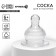 A nipple for a bottle, +6 months (x)., Fast stream, classic throat 35mm.
