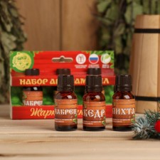 Set: 3 aroma -Maslav fir, cedar and thyme 
