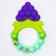 Silicone teething "Vinogradik", with a rattle, crumb I