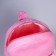 Baby backpack for a girl "Kitik", plush, pink color