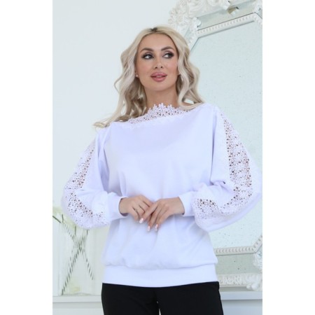 Female jumper, size 44, white color-9