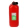 Canister of the fuel and lubricants Oktan Classik, 25 l, plastic, red