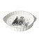 The baking dish of the "Hugge" shade, D = 28.8 cm, the color is white