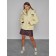 Winter jacket, size 48, light yellow color