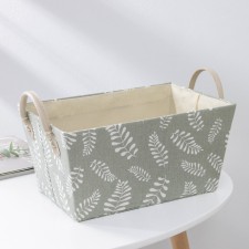 The storage basket with the handles of the shares 