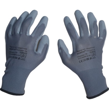 Gloves for protection against cutfa PU1350P-DG cuts, size 10-1