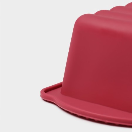 Baking uniform "Roulet", silicone, 27 × 11 cm, burgundy color-5