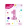 Foil ball 40 "Number 1", crown