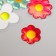 Sticker Plastic Air "Flowers" 0.6x9.8x13.3 cm