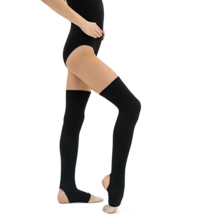 Getra for gymnastics and dance Grace Dance No. 4, length 50 cm, color black-1