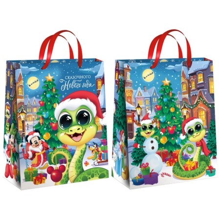 New Year. Gift package, 40x49x19 cm, packaging, Mickey Mouse-1