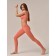 Women's Legins in the Rubber Legings RIB, size 46-48, Coral color