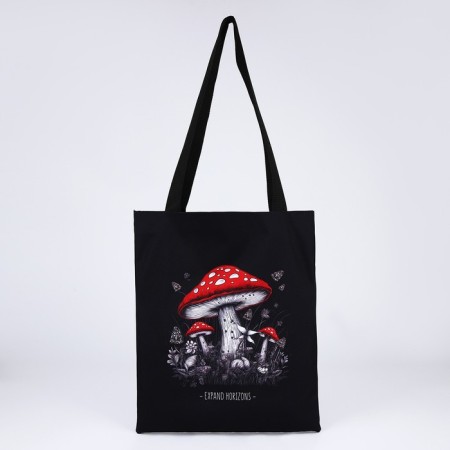 Bag Schoper "Expand the Horizons", 35x0.5x40 cm, Department without lightning, without lining, black-4
