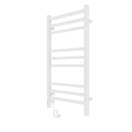 Electric towel Laris Astor ChK9, 350x700 mm, 9 crossbars, left, white-6