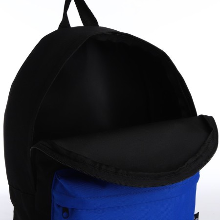 Sports backpack, Textura, 20 liters, black/blue color-3