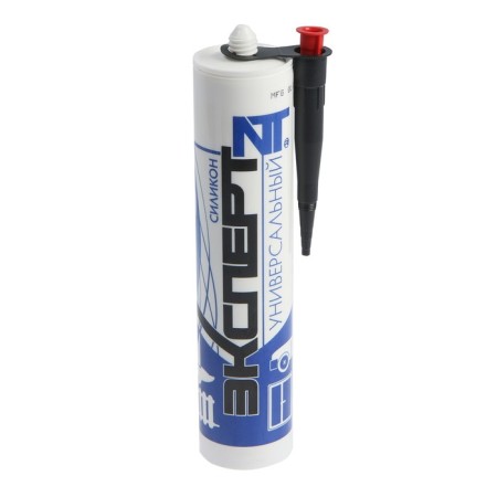 Sealant "Expert", silicone, universal, white, 280 ml