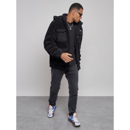 Plush jacket, size 56, black color-9