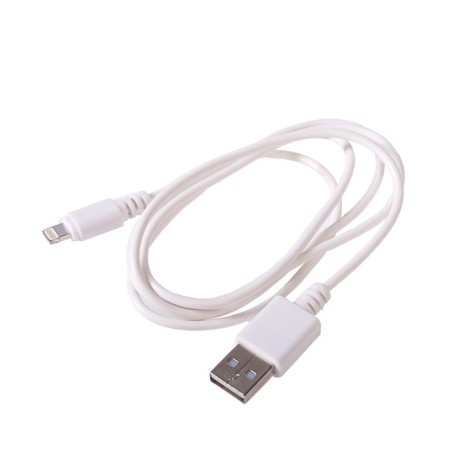 Belsis cable, USB - Lighting, 2 A, 1 m, white-1