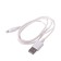 Belsis cable, USB - Lighting, 2 A, 1 m, white