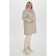 Female coat, size 56, milk color