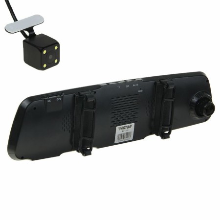 DVR with a radar-detector Artway MD-165, GPS, two FHD cameras, assistance in parking