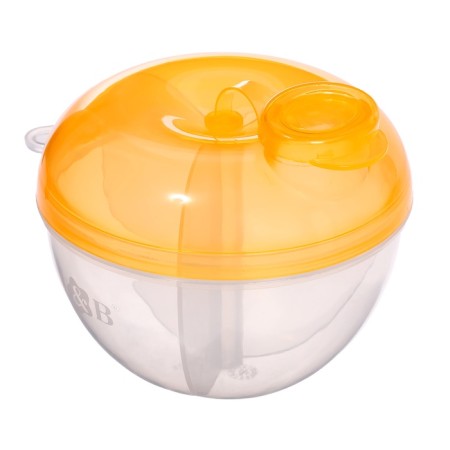 A container for a mixture with a dispenser, yellow-1