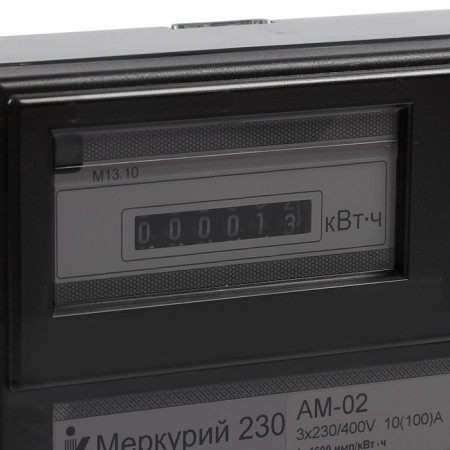 Mercury meter 230 AM-02, 3F, 10-100 A, 1st accuracy class, single-tariff-1
