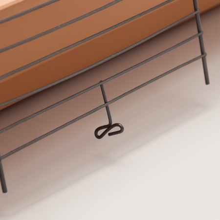 Birds Cage "Pigzon" No. 104-B, collapsible, 2 sections, 58 x 40 x 88 cm, beige-20