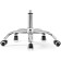 Computer chair BUD GREY, Metal/velor, Chrome/Gray 55x47x75 cm