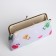 Cosmetic bag on the farmar, gray color